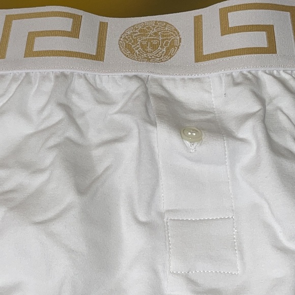 VERSACE UNDERWEAR BOXER STRETCH COTTON MEN’S SIZE LARGE ITALY 5 NEW WITH TAGS. - Picture 10 of 14